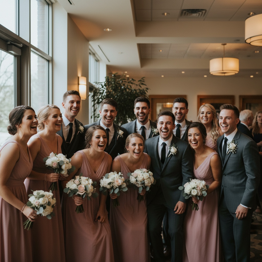 Real wedding photographed by a guest using Our Event Album