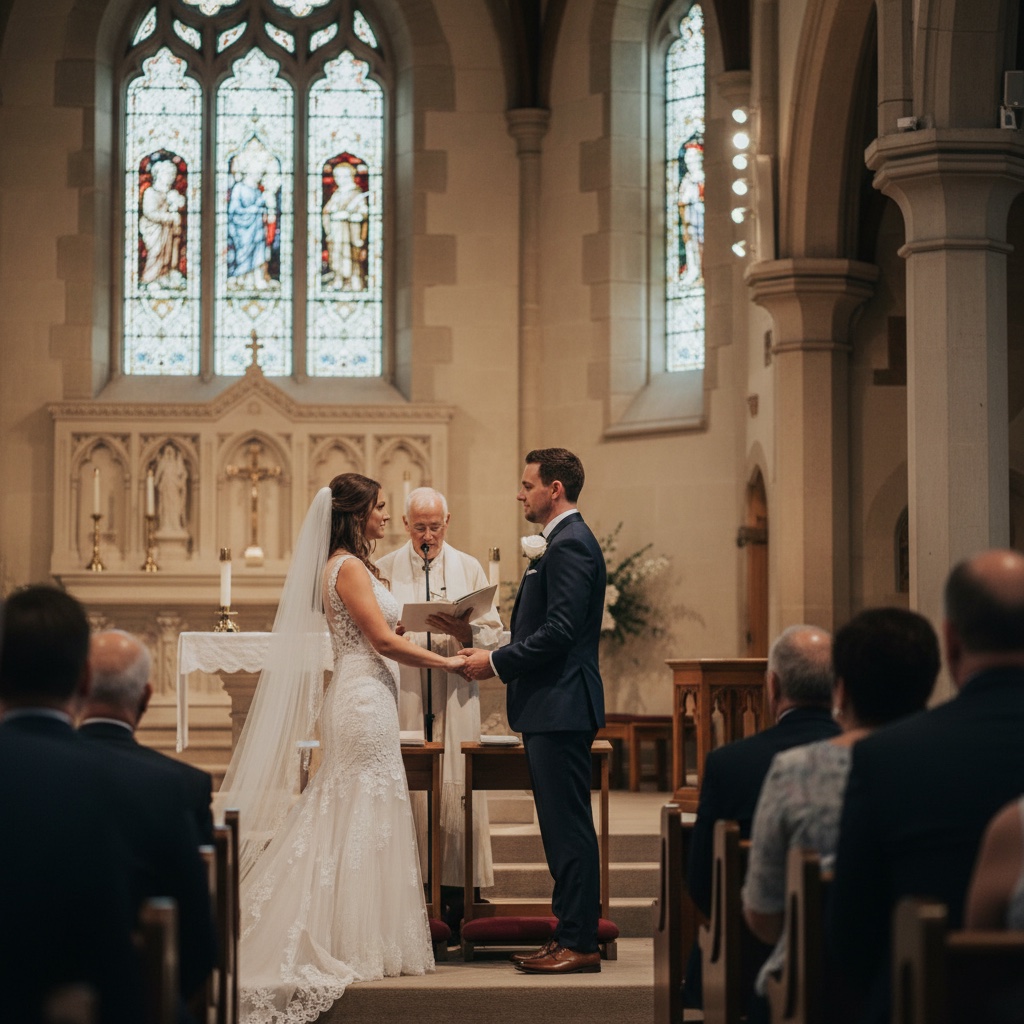 Real wedding photographed by a guest using Our Event Album